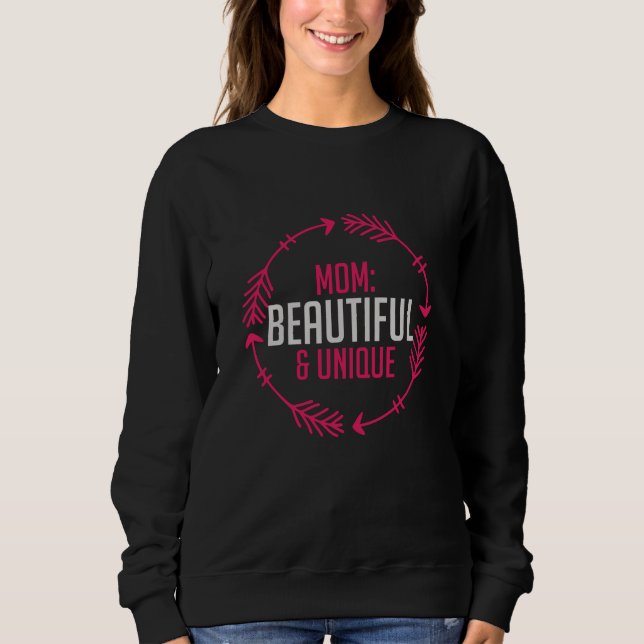 Mamma - Mamma vacker och unik T Shirt (Framsida)