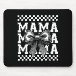 Mamma mammy coquette bow glädjande mors dag mamma musmatta