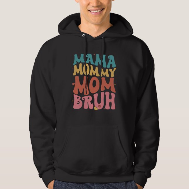 mamma mammy morsa bror (5).png hoodie (Framsida)