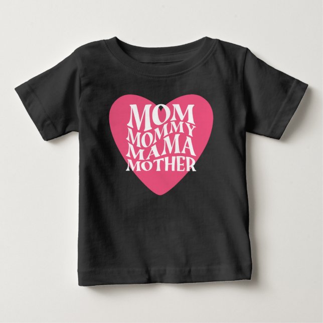 Mamma mammy morsa mor  t shirt (Framsida)