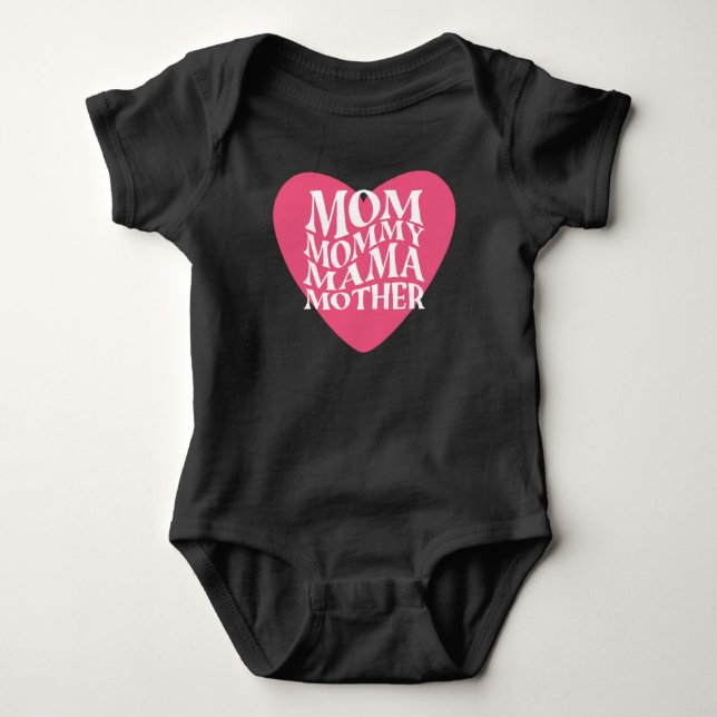Mamma mammy morsa mor  t shirt (Framsida)