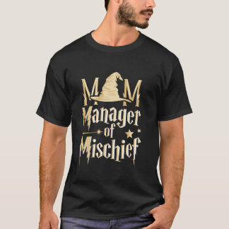 Mamma Manager för MisChief Funny Magic Mamma Mor D T Shirt