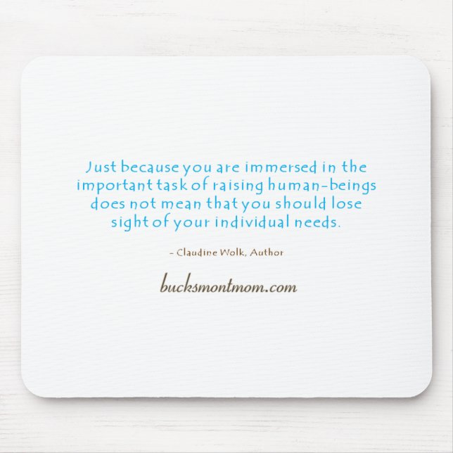 Mamma Mantra Mousepad Musmatta (Framsidan)