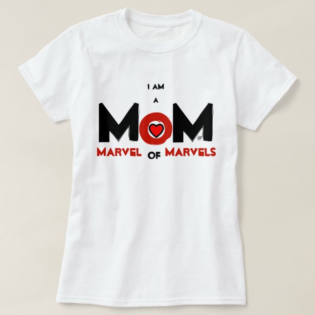 MAMMA: Marvel of Marvels Tee Shirt (Design framsida)