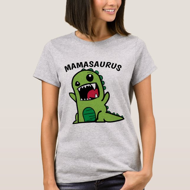 MAMMA MASAURUS DINOSAUR FUNNY T-shirts (Framsida)