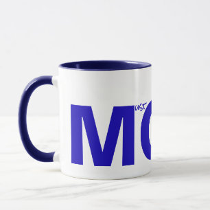 MAMMA (måste lyda mig) Blue Mugg