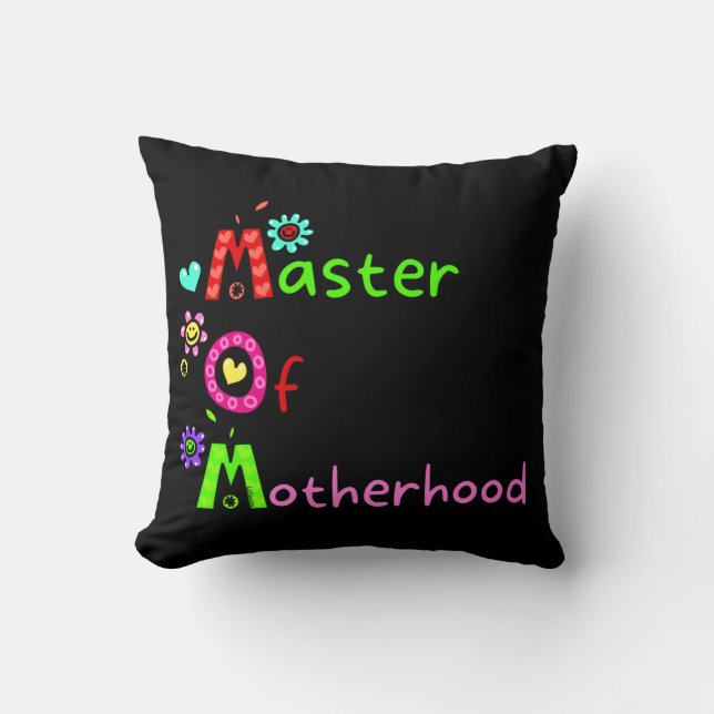 MAMMA MASTER AV MODERSKAP, LUNGA mors dag Kudde (Framsida)