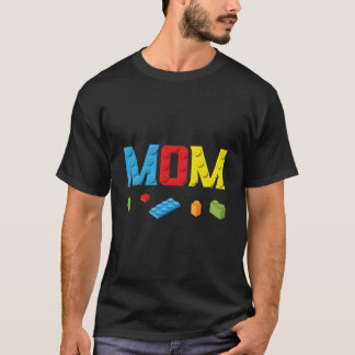 Mamma Master Builder Byggklossar Block Familj S T Shirt