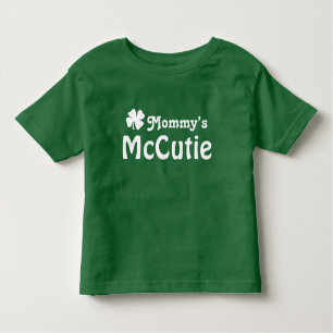 Mamma McCutie Grönt St. Patrick's Day T-shirt