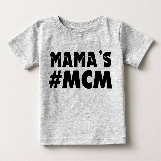 Mamma #MCM-pojkar skjorta Tee (Framsida)