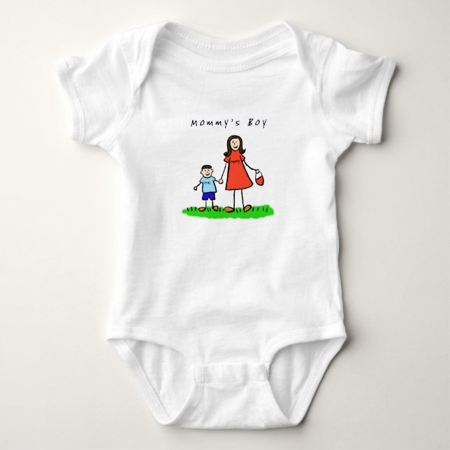 Mamma & Me T-Shirt (Brunette utan titel) (Framsida)