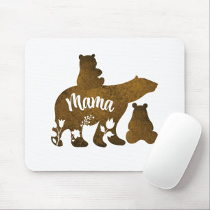 Mamma med 2 Unge Mamma av 2 Musmatta