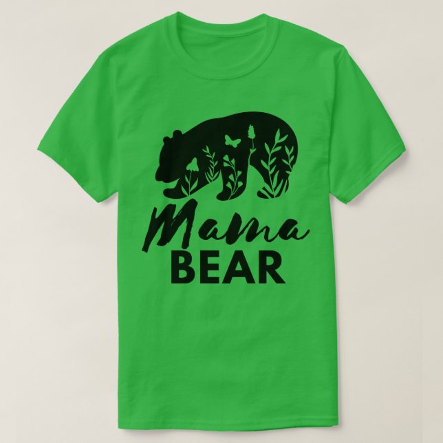 Mamma med blommor 1 t shirt (Design framsida)