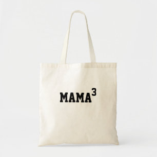 Mamma med kraften från sina barn tygkasse