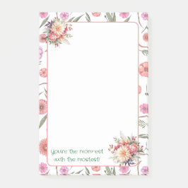 Mamma med mest post-it block