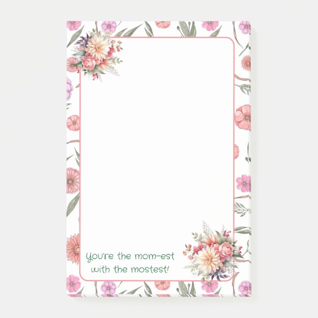 Mamma med mest post-it block (Framsida)