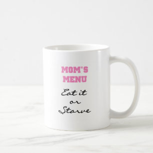 Mamma Menu T-shirts och Gifts Kaffemugg