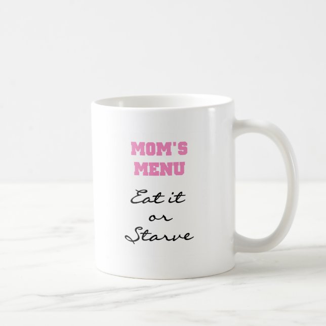 Mamma Menu T-shirts och Gifts Kaffemugg (Höger)