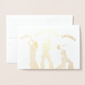 Mamma Mia Birthday Card! Folierat Kort