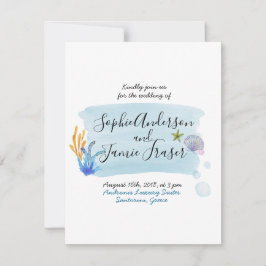 Mamma Mia bröllopskoncept Inbjudningar