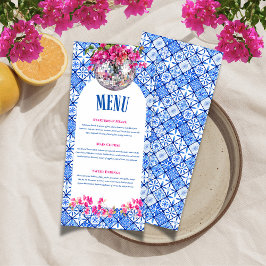 Mamma Mia Dinner Menu Meny