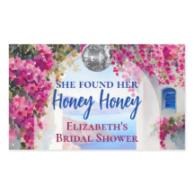 Mamma Mia Grekiska Disco Boll Blue Tiles Tack