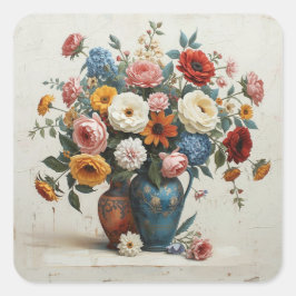 Mamma Mia! - Nonna Mia!  Fyrkantigt Klistermärke