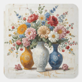 Mamma Mia! - Nonna Mia!  Fyrkantigt Klistermärke