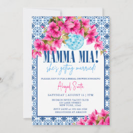 Mamma Mia She's getting married Bridal Shower Inbjudningar