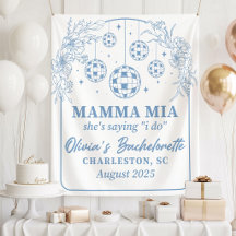 Mamma Mia Sjungande Brudtärna Banner, Hon Säger