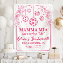 Mamma Mia Sjungande Brudtärna Banner, Hon Säger