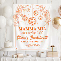 Mamma Mia Sjungande Brudtärna Banner, Hon Säger