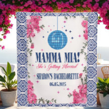 Mamma Mia Systerfest Fotobakgrund Dansande Drottni