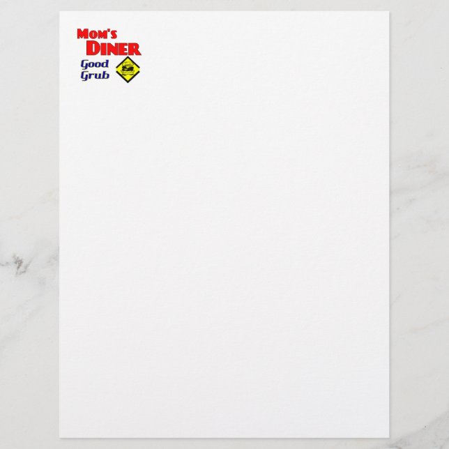 Mamma Middag Bra Grub Funny Retro Say (Framsida)