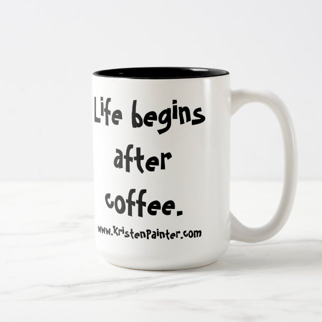 Mamma middagmugg Två-Tonad mugg (Höger)