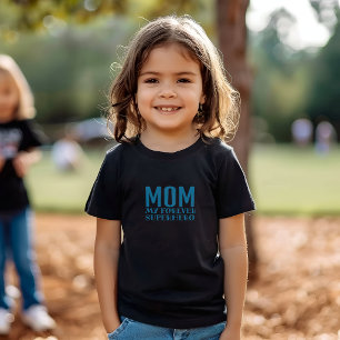 Mamma Min eviga superhjälte blå turkos T Shirt