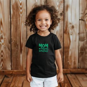 Mamma Min Eviga Superhjälte grön T Shirt