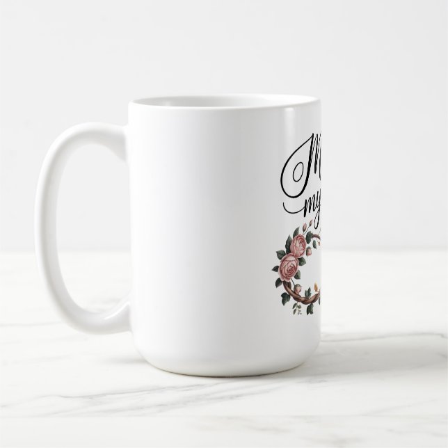 Mamma, min för evigt kaffemugg (Vänster)