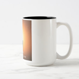 Mamma min första vän min eviga hjälte mors dag Två-Tonad mugg