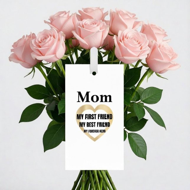Mamma Min Första Vän Personlig Gåva Tilläggskort (Skapare uppladdad)