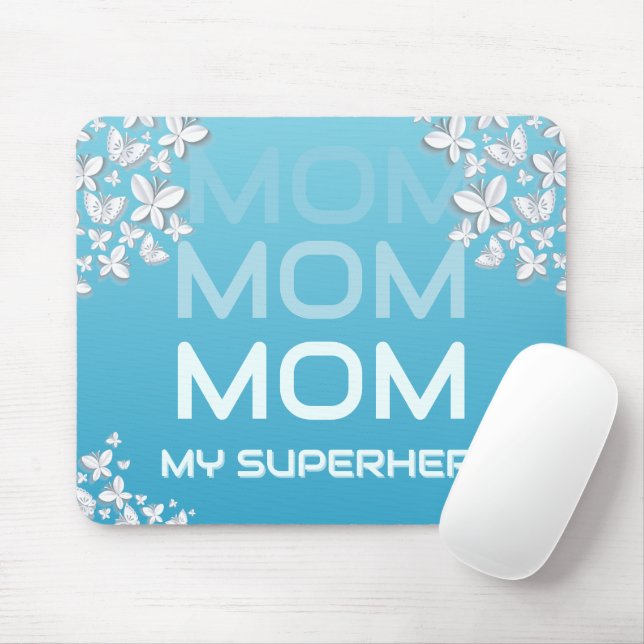 MAMMA Min superhjälte Blue Musmatta (Med mus)