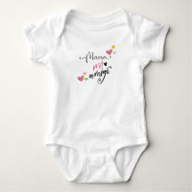 Mamma min vän baby bodysuit, Ny babypresent
