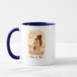 Mamma & Min Vattenfärg kaffemugga – Present till m Mugg