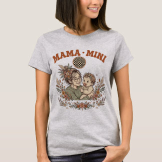 Mamma Mini Ljus Stål T Tröja