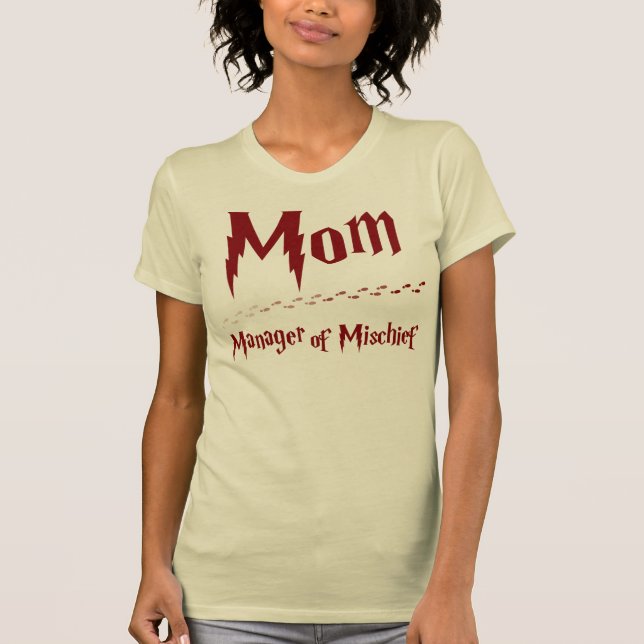Mamma - Misshuvudets chef T Shirt (Framsida)