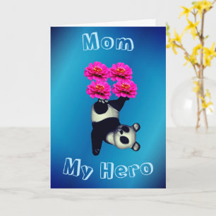 Mamma Mitt födelsedagskort för Juggling Panda Kort