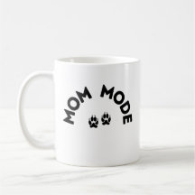Mamma Mode Mugg - Paw Print Edition