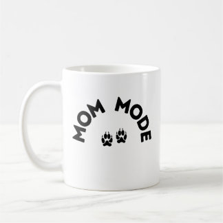 Mamma Mode Mugg - Paw Print Edition