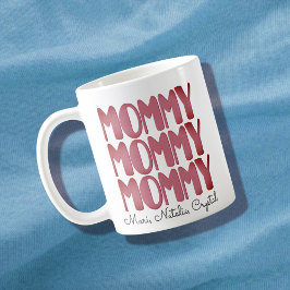 Mamma Modern Kids namn Mors dag Kaffemugg