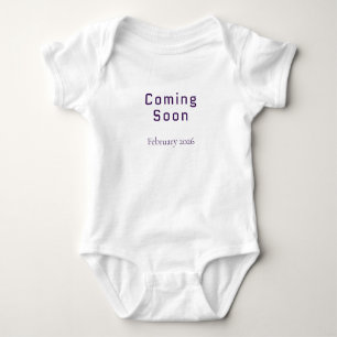 Mamma Mom Söt Graviditet Annonsering T Shirt